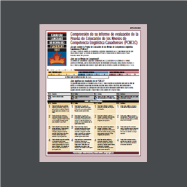 PDF-E-079 | Understanding your Canadian Language Benchmarks Placement Test (CLBPT) Assessment Report: Spanish