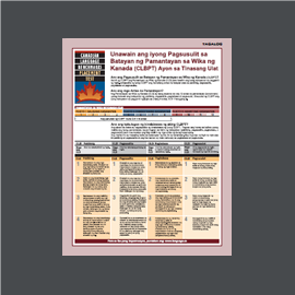 PDF-E-080 | Understanding your Canadian Language Benchmarks Placement Test (CLBPT) Assessment Report: Tagalog