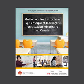 PDF-F-015 | Guide pour les instructeurs qui enseignent le français en situation minoritaire au Canada