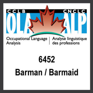 PDF-OLA-6452 Barman / Barmaid